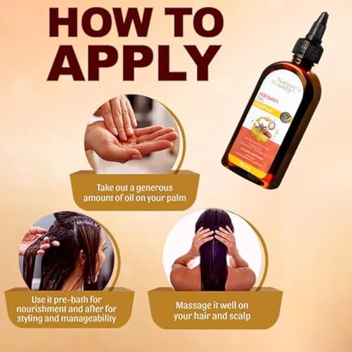 Nature's Bounty - Natural Oil, Nourishing & Strengthening, 100 ML (Argan Oil For Dull & Frizzy Hair) - Image 2